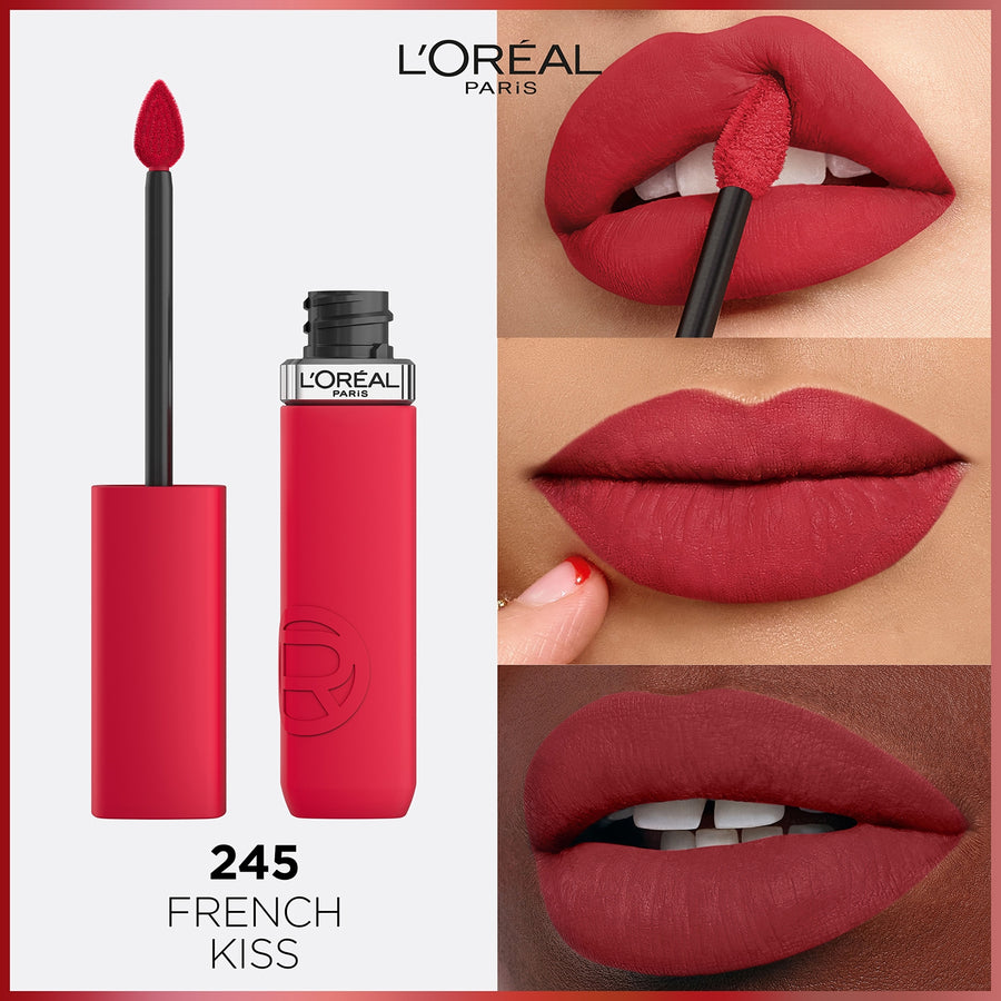 L'Oreal Infallible Matte Resistance Liquid Lipstick 5ml | Ramfa Beauty #color_245 French Kiss