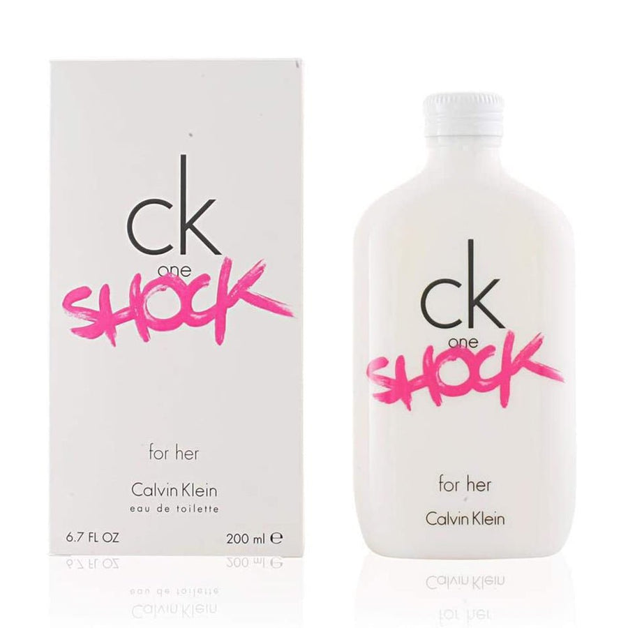 Calvin Klein One Shock Women Perfume 6.7oz 200ml EAU DE TOILETTE SPRAY  