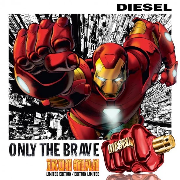 Diesel Only The Brave Iron Man Limited Edition Men Perfume 2.5oz 75ml EAU DE TOILETTE SPRAY  