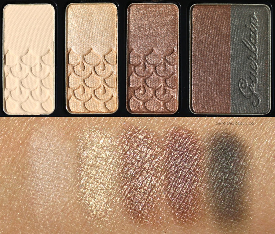 Guerlain Palette 5 Couleurs Eye Shadow 6g Smoothes Out,Illuminates Your Eyes #color_03 Coque D OR