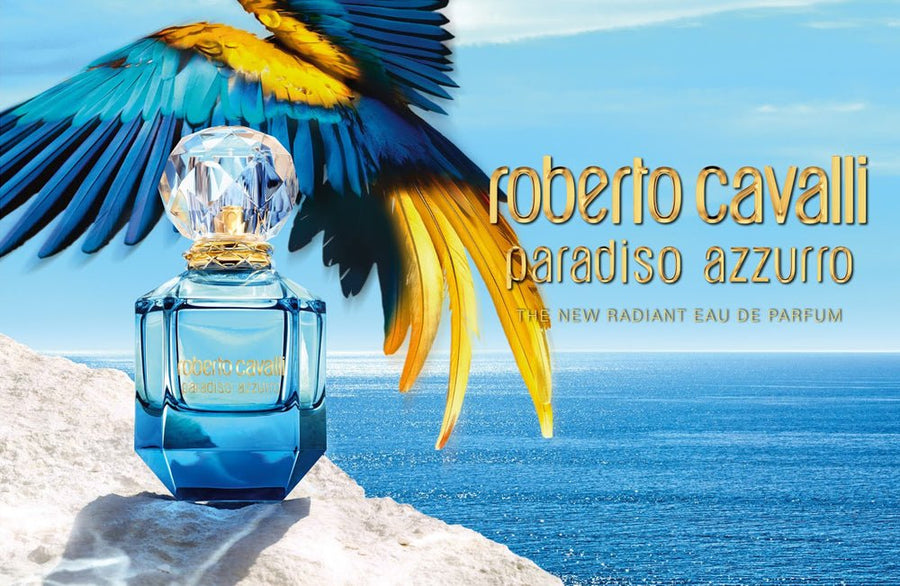 Roberto Cavalli Paradiso Azzurro Women Perfume 2.5oz 75ml EAU DE PARFUM SPRAY  