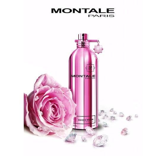 Montale Paris Roses Musk Women Perfume 3.4oz 100ml EAU DE PARFUM  