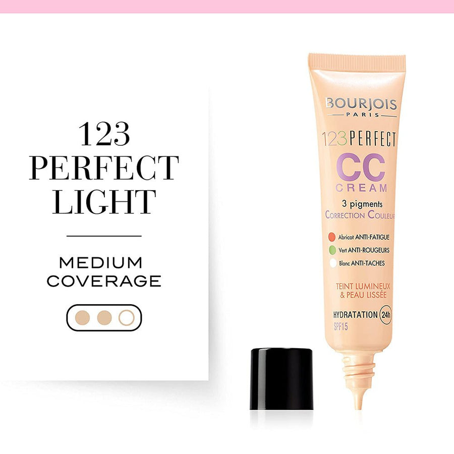 Bourjois Perfect CC Cream 1.0oz 30ml Smoothening, Brightening, Hydrating