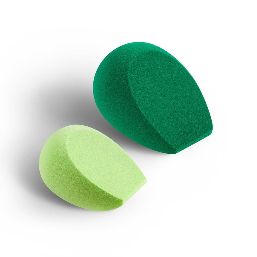 Ecotools Perfecting Blender Duo Makeup Sponges Tools 70% Plant Based-Materials