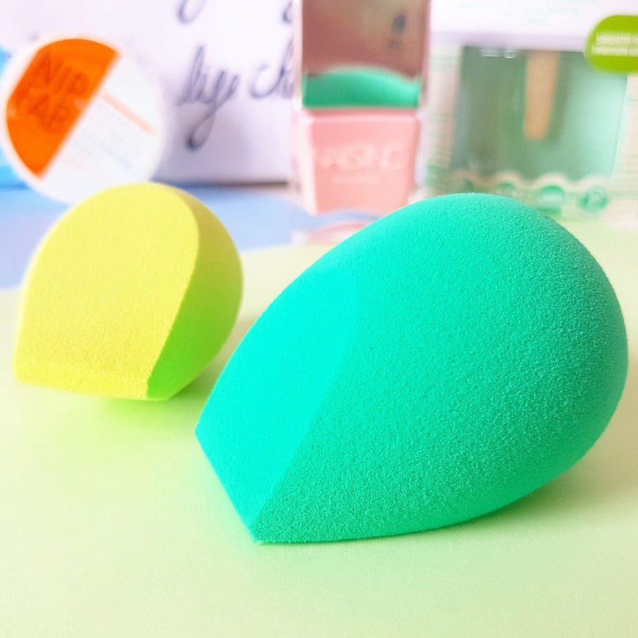 Ecotools Perfecting Blender Duo Makeup Sponges Tools 70% Plant Based-Materials