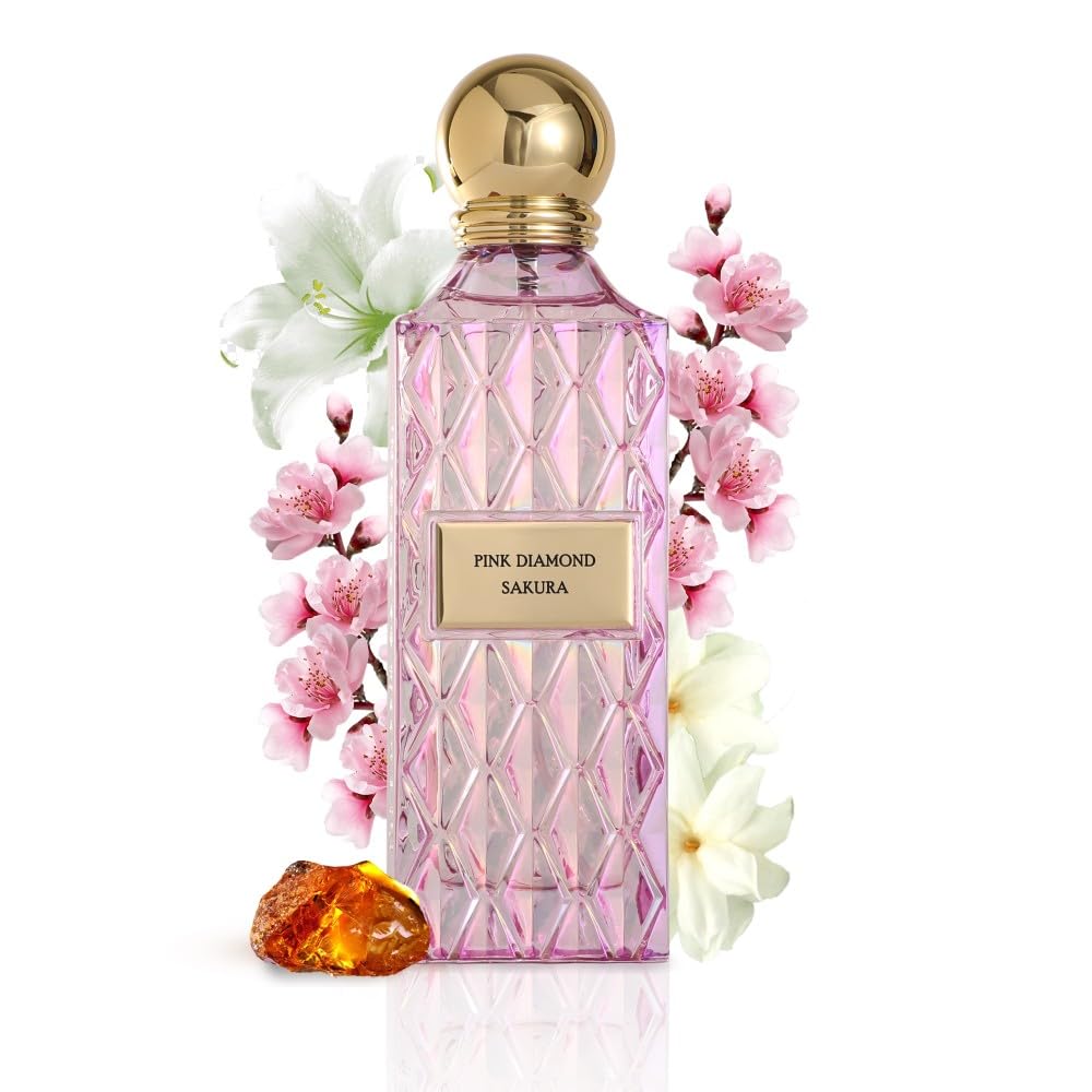 Ibraheem Al Qurashi Pink Diamond Sakura EDP Women Perfume 6.8oz 200ml EAU DE PARFUM SPRAY