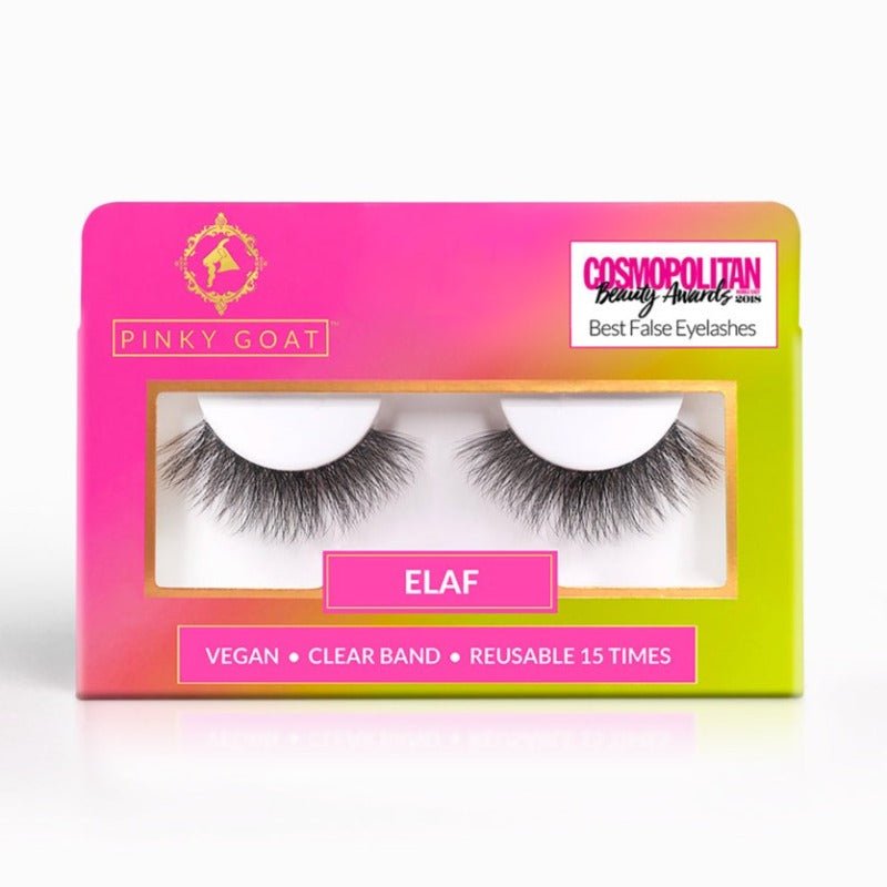 Pinky Goat Lashes False Eyelashes #color_Elaf