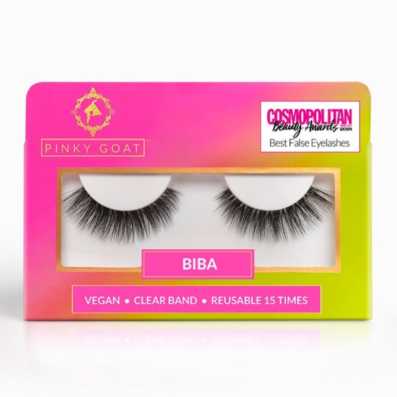 Pinky Goat Lashes False Eyelashes #color_Biba