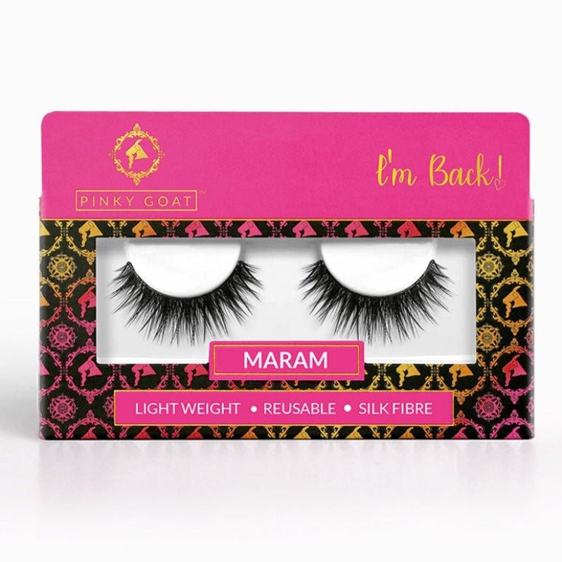 Pinky Goat Lashes False Eyelashes #color_Maram