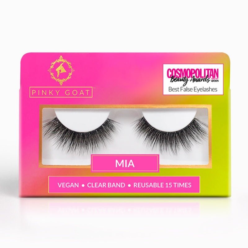 Pinky Goat Lashes False Eyelashes #color_Mia