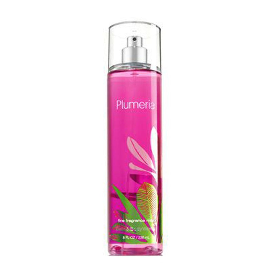 Bath & Body Works Plumeria Body Mist 8oz 236ml FINE FRAGRANCE MIST 