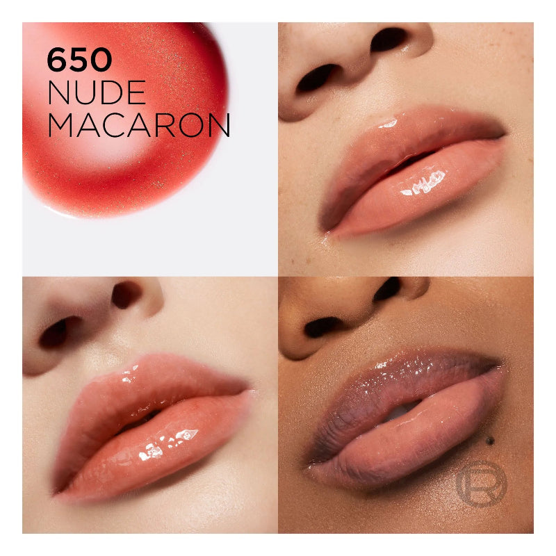 L'Oreal Paris Lip oil Plump Ambition 5ml #color_650 Nude Macaron