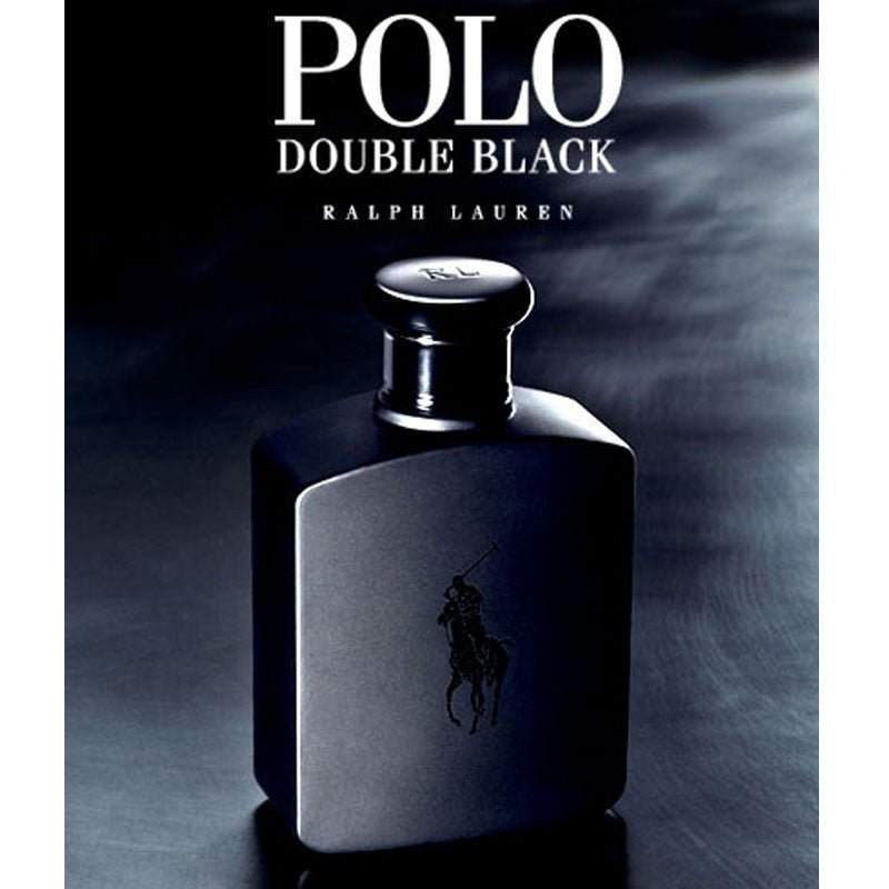 Ralph Lauren Polo Double Black Men Perfume 4.2oz 125 ML EAU DE TOILETTE SPRAY