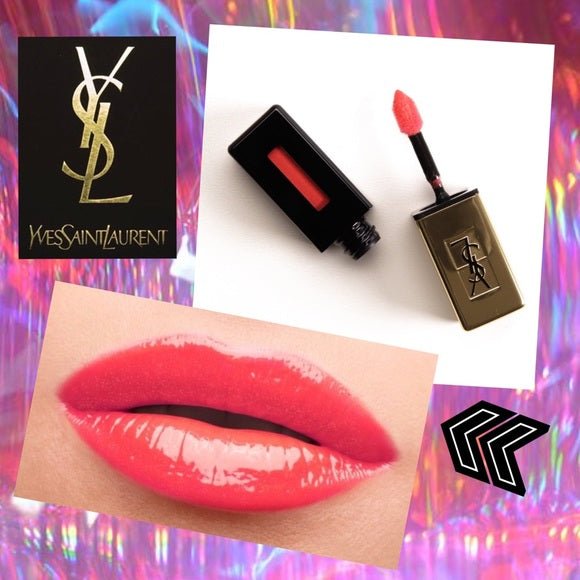 Yves Saint Laurent Pop Water Glossy Stain 6ml, Hydration, Lips Moist and Smooth #color_220 Nude Steam