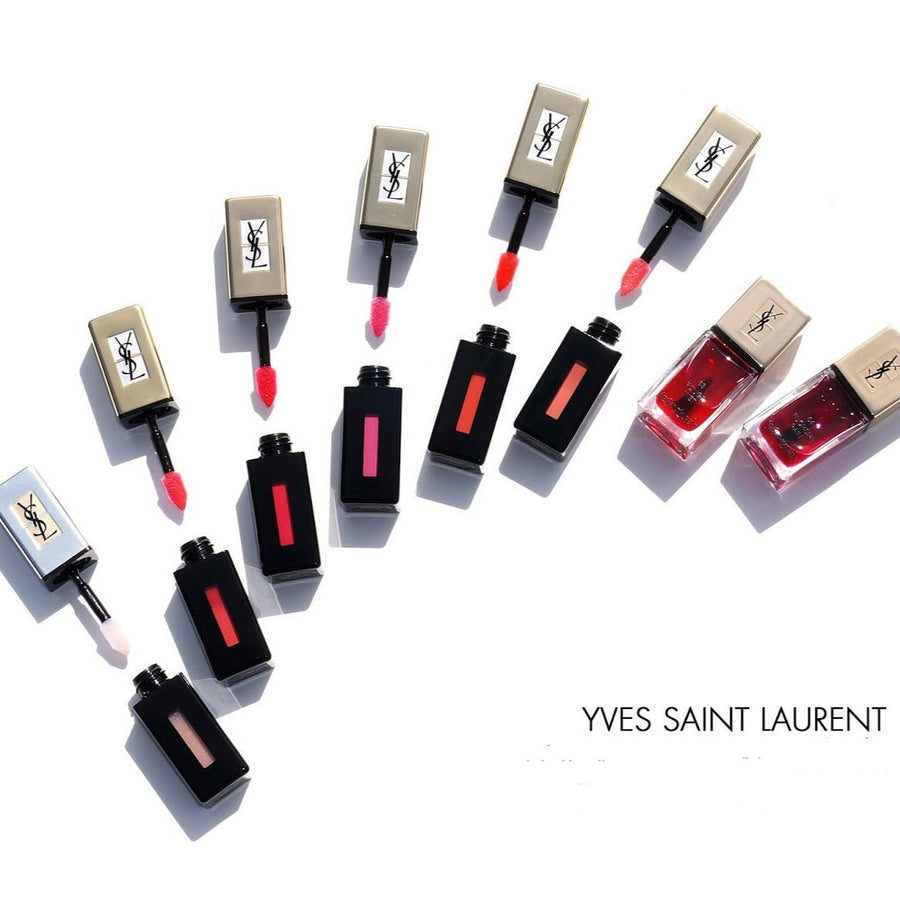 Yves Saint Laurent Pop Water Glossy Stain 6ml, Hydration, Lips Moist and Smooth #color_220 Nude Steam