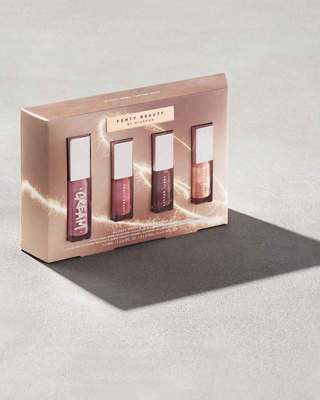 Fenty Beauty By Rihanna Posse Fantasy 4Sum Gloss Bomb Set 4Pic | Ramfa Beauty