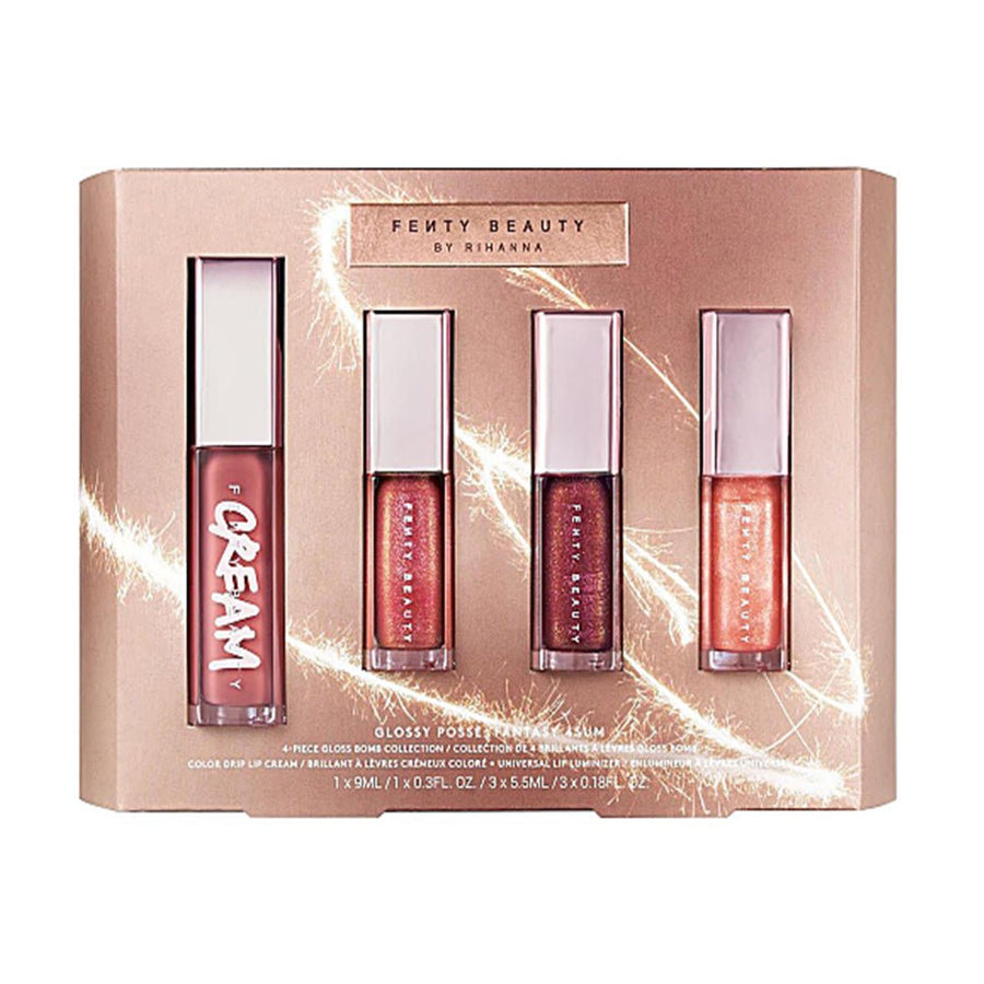 Fenty Beauty By Rihanna Posse Fantasy 4Sum Gloss Bomb Set 4Pic | Ramfa Beauty