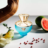 Versace Pour Femme Dylan Turquoise Women Perfume 3.4oz 100ml EAU DE TOILETTE SPRAY  