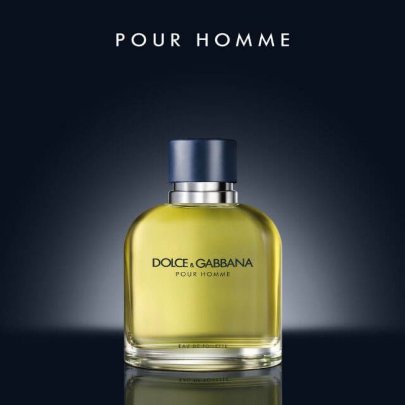 Dolce & Gabbana Pour Homme Men Perfume 4.2oz 125ml 6.8oz 200ml EAU DE TOILETTE SPRAY  