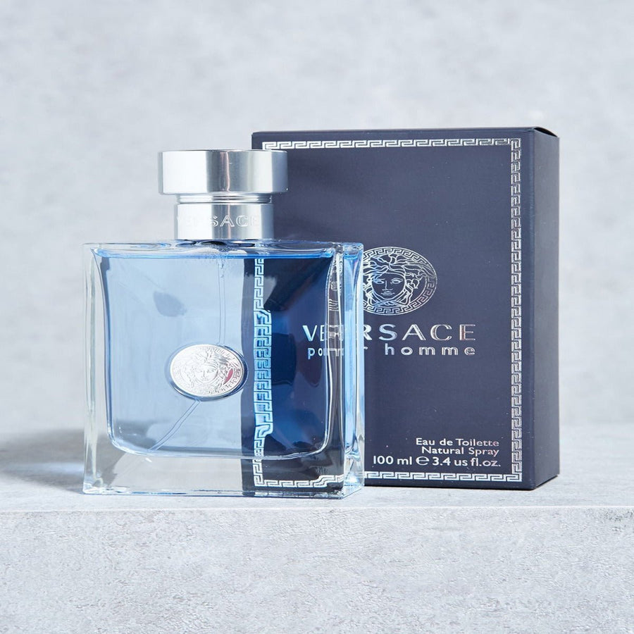 Versace Pour Homme Men Perfume 3.4oz 100ml 6.7oz 200ml EAU DE TOILETTE SPRAY  