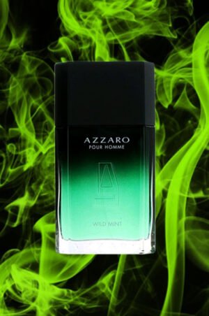 Azzaro Pour Homme Wild Mint Men Perfume 3.4oz 100ml EAU DE TOILETTE SPRAY  