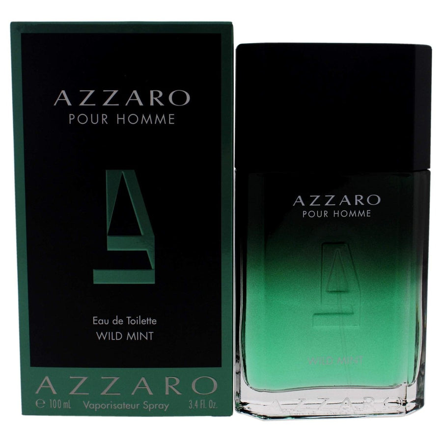 Azzaro Pour Homme Wild Mint Men Perfume 3.4oz 100ml EAU DE TOILETTE SPRAY  