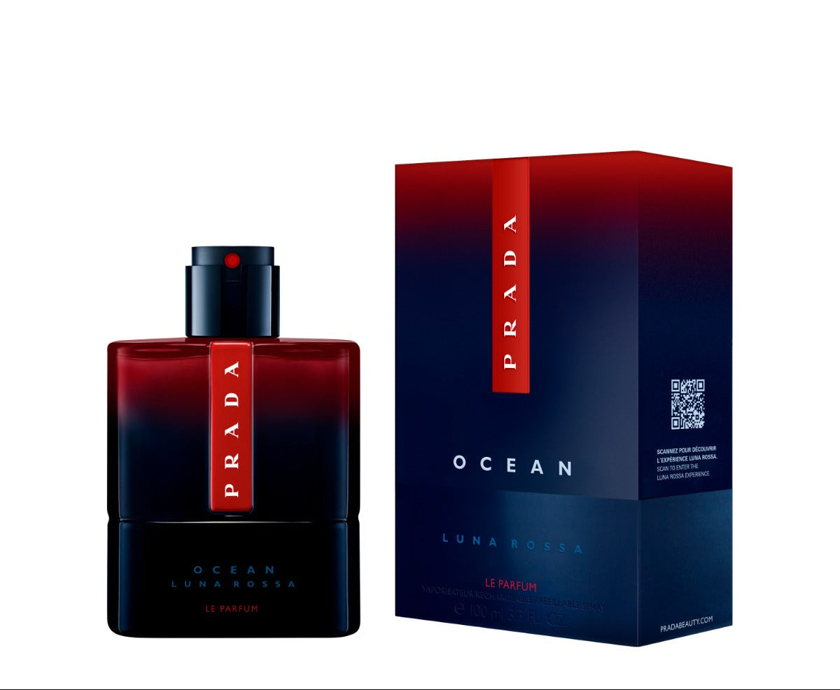 Prada Luna Rossa Ocean Le Parfum For Men 3.3oz 100ml PARFUM SPRAY