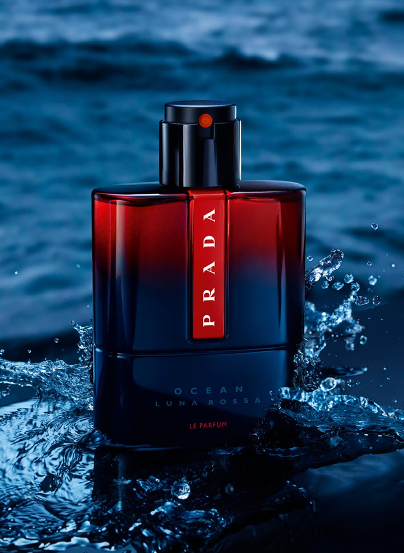 Prada Luna Rossa Ocean Le Parfum For Men 3.3oz 100ml PARFUM SPRAY