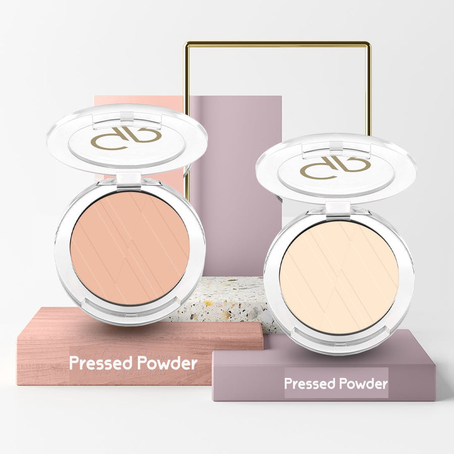 Golden Rose Pressed Powder SPF15 UV Protection SPF15, Antioxidant Vitamin E, Vitamin A