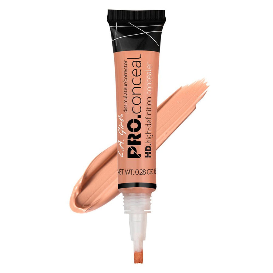 L.A. Girl Pro Conceal HD Concealer 8g, Lightweight, Creamy Texture, Correct, Conceal #color_GC994 Peach Corrector