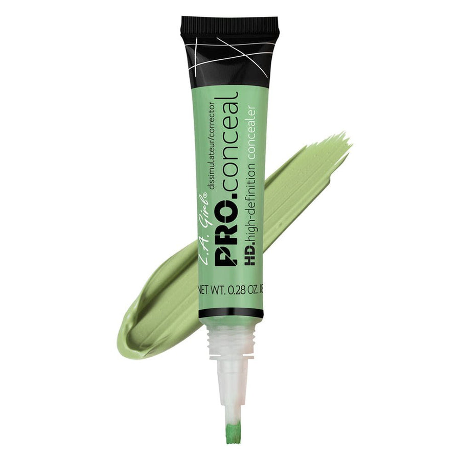 L.A. Girl Pro Conceal HD Concealer 8g, Lightweight, Creamy Texture, Correct, Conceal #color_GC992 Green Corrector