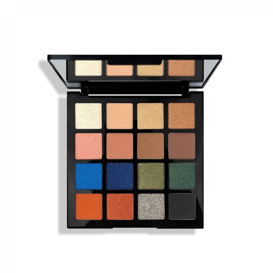 L.A. Girl Pro Eyeshadow Artistry Palette 35g GES431 Eyeshadow Palette 1.2oz 35g, 16 Colors, Cool and Warm Tones