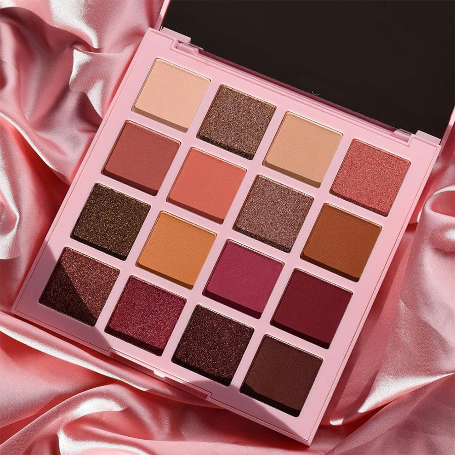 L.A. Girl Pro Eyeshadow Mastery Palette 35g GES 432 Eyeshadow Palette 1.2oz 35g, 16 Colors, Vibrant Shimmers to Bold Mattes