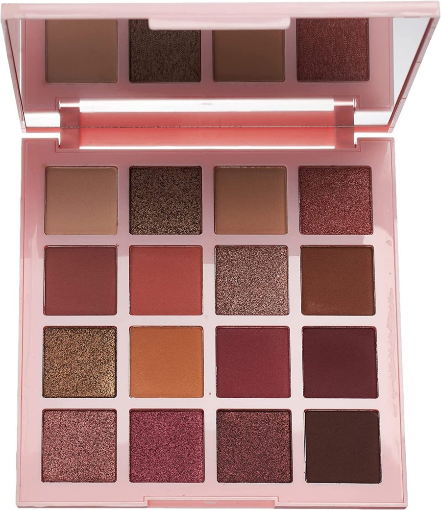 L.A. Girl Pro Eyeshadow Mastery Palette 35g GES 432 Eyeshadow Palette 1.2oz 35g, 16 Colors, Vibrant Shimmers to Bold Mattes