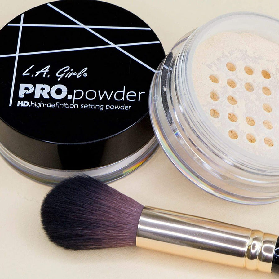 L.A. Girl Pro Powder Setting Powder 5g, Blurs Pores and Fine Lines