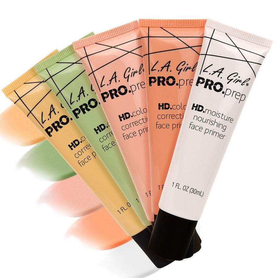 L.A. Girl Pro Prep Correcting HD Colour Face Primer 30ml, Hydrating, Vitamin B, Hides Spots