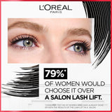 L'Oreal Paris Pro XXl Lift Volumizing 2 Step Mascara 12ml, Volumising and Lifting Mascara, Non-Flaking