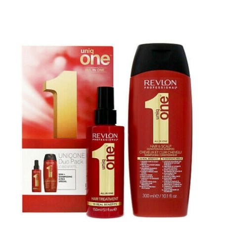 Revlon Professional Uniq One All In One Hair Treatment Gift Set Hair Styling Products 10.1oz 300ml  