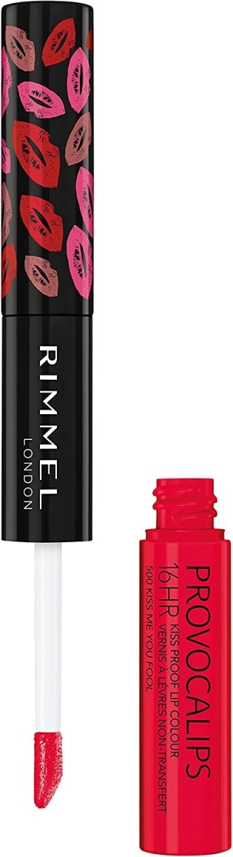 Rimmel Provocalips 16HR Kissproof Lip Colour 2 Step | Ramfa Beauty #color_500 Kiss Me You Fool