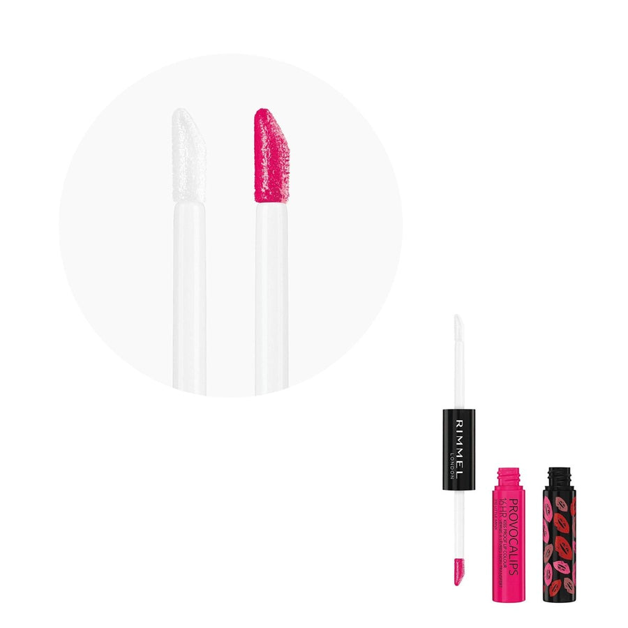 Rimmel Provocalips 16HR Kissproof Lip Colour 2 Step7ml, Kiss Proof, Transfer Proof, Food Proof #color_310 Litte Minx