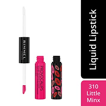 Rimmel Provocalips 16HR Kissproof Lip Colour 2 Step7ml, Kiss Proof, Transfer Proof, Food Proof #color_310 Litte Minx