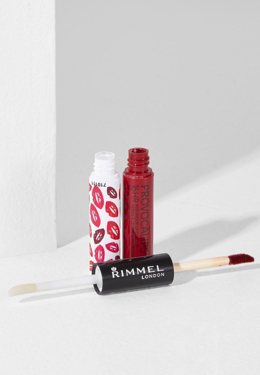 Rimmel Provocalips 16HR Kissproof Lip Colour 2 Step7ml, Kiss Proof, Transfer Proof, Food Proof #color_550 Play With Fire