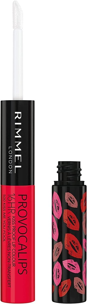 Rimmel Provocalips 16HR Kissproof Lip Colour 2 Step | Ramfa Beauty #color_500 Kiss Me You Fool