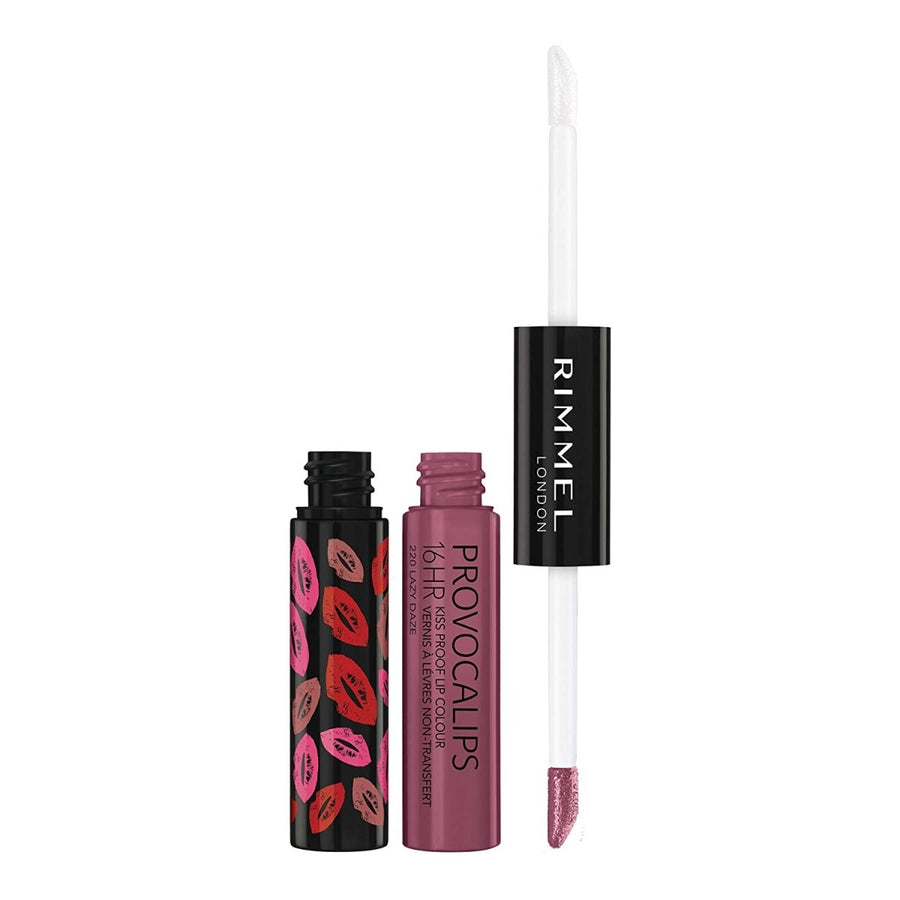 Rimmel Provocalips 16HR Kissproof Lip Colour 2 Step7ml, Kiss Proof, Transfer Proof, Food Proof #color_220 Lazy Daze