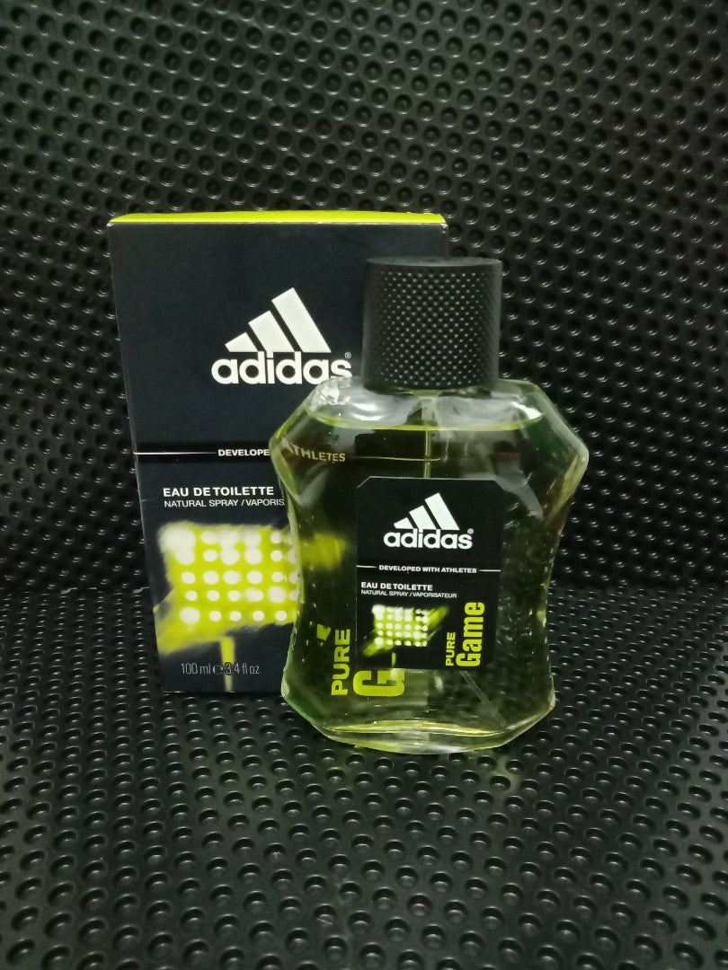 Adidas Pure Game Men Perfume 3.4oz 100ml EAU DE TOILETTE SPRAY  