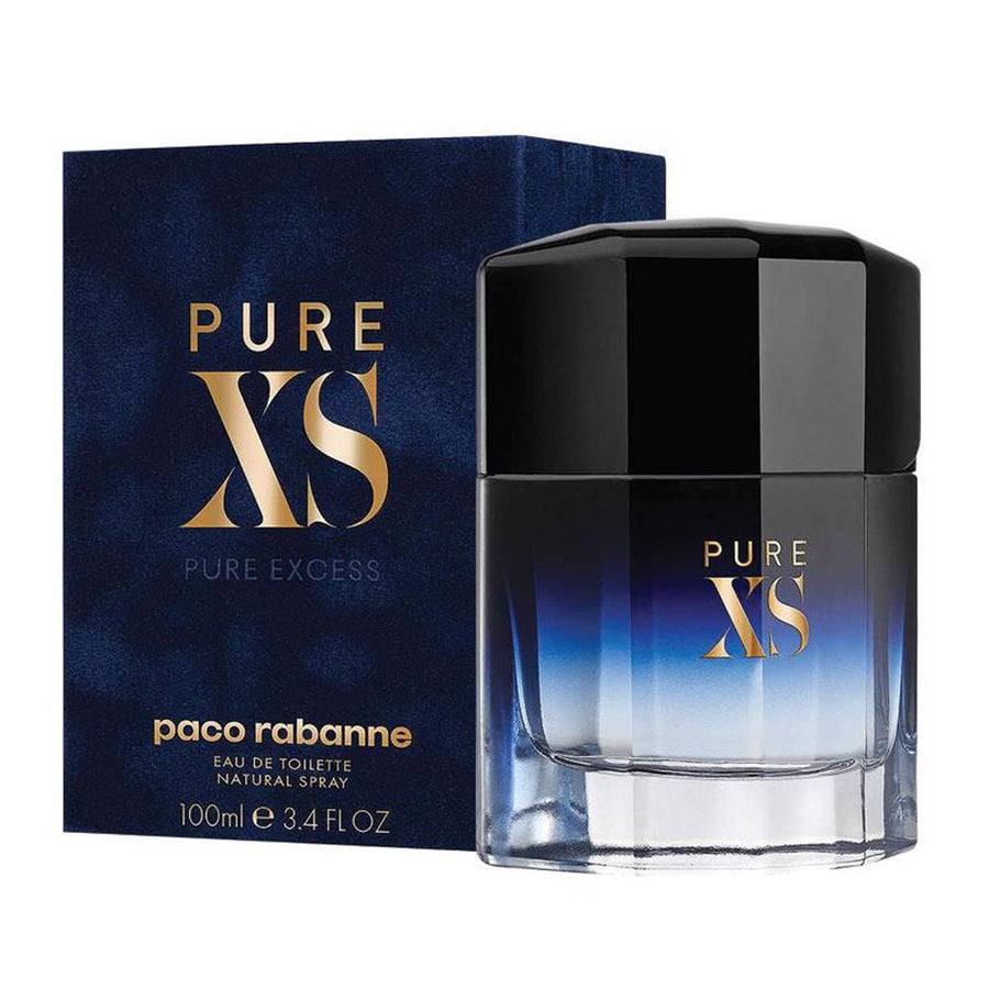 Paco Rabanne Pure XS Men Perfume 3.4oz 100ml EAU DE TOILETTE SPRAY  