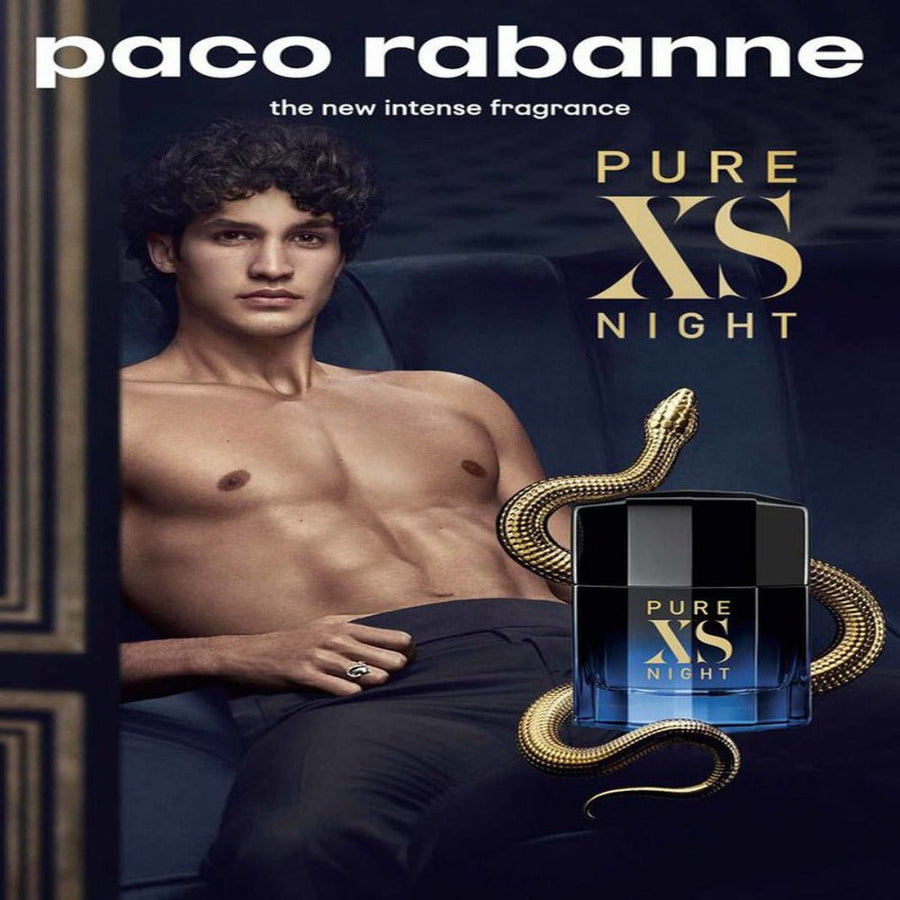 Paco Rabanne Pure XS Men Perfume 3.4oz 100ml EAU DE TOILETTE SPRAY  