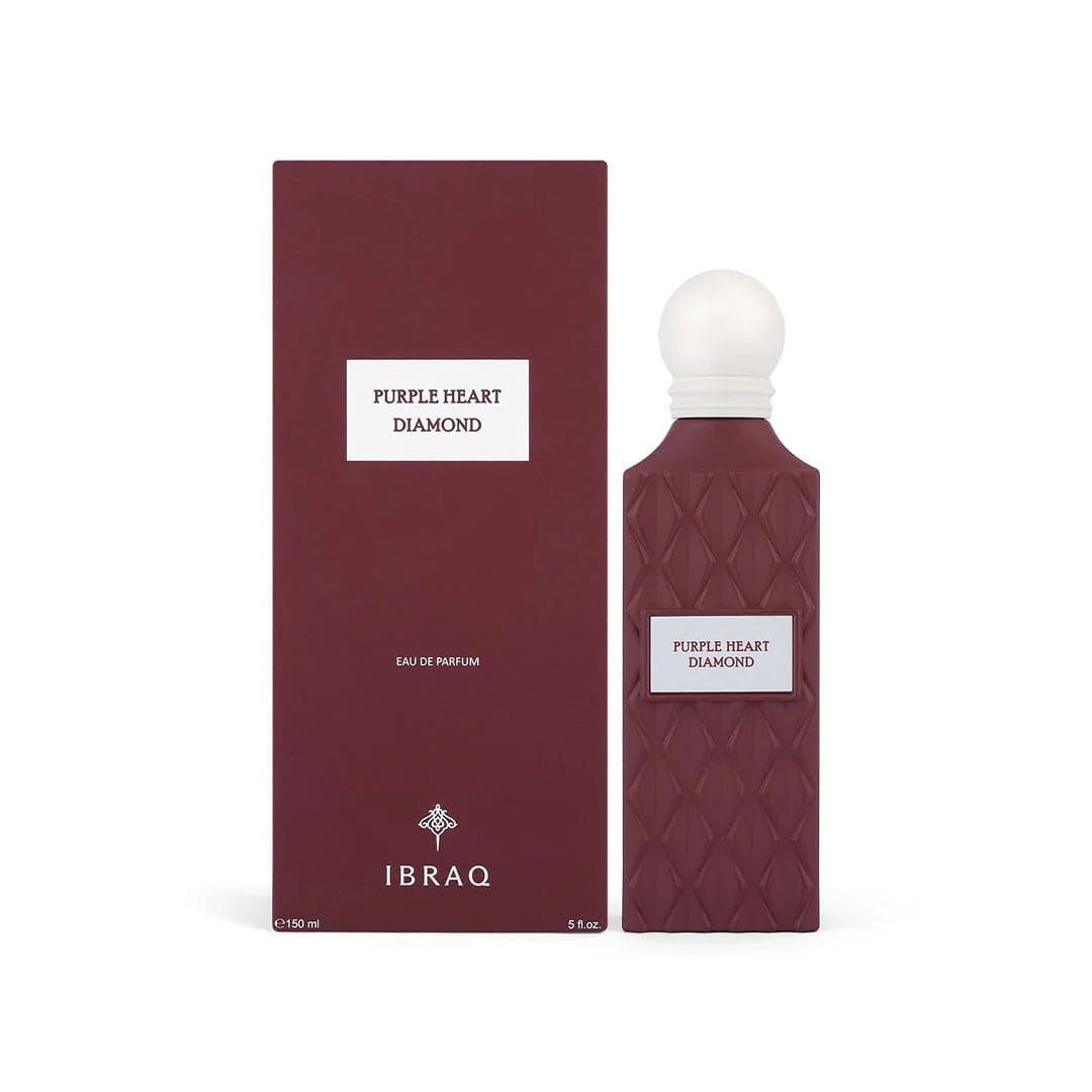 Ibraheem AlQurashi Purple Heart Diamond Women Perfume 5oz 150ml EAU DE PARFUM SPRAY