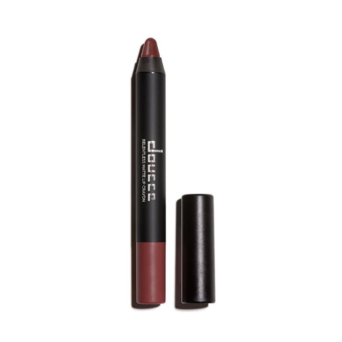 Doucce Relentless Matte Lip Crayon Creamy, Saturated Finish, Long-Wearing #color_404 Aster