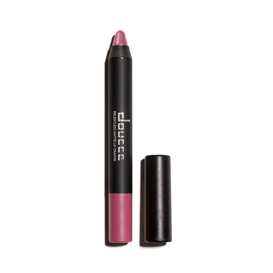 Doucce Relentless Matte Lip Crayon Creamy, Saturated Finish, Long-Wearing #color_408 Zinnia